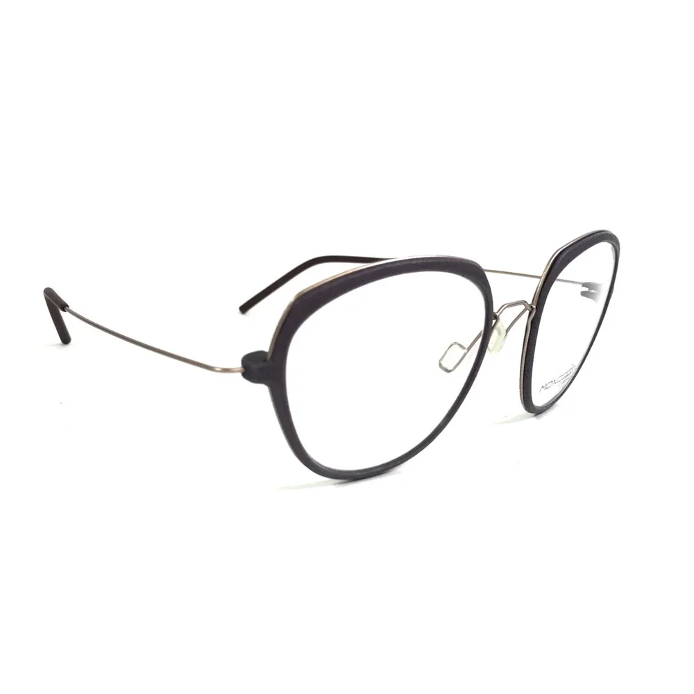 Monoqool Eyeglasses Frames WP WHISPER 5385s Plum Violet Rosa Brushed 47-19-140
